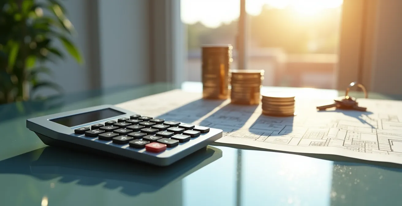 Calculatrice et documents fiscaux pour optimisation déficit foncier parking