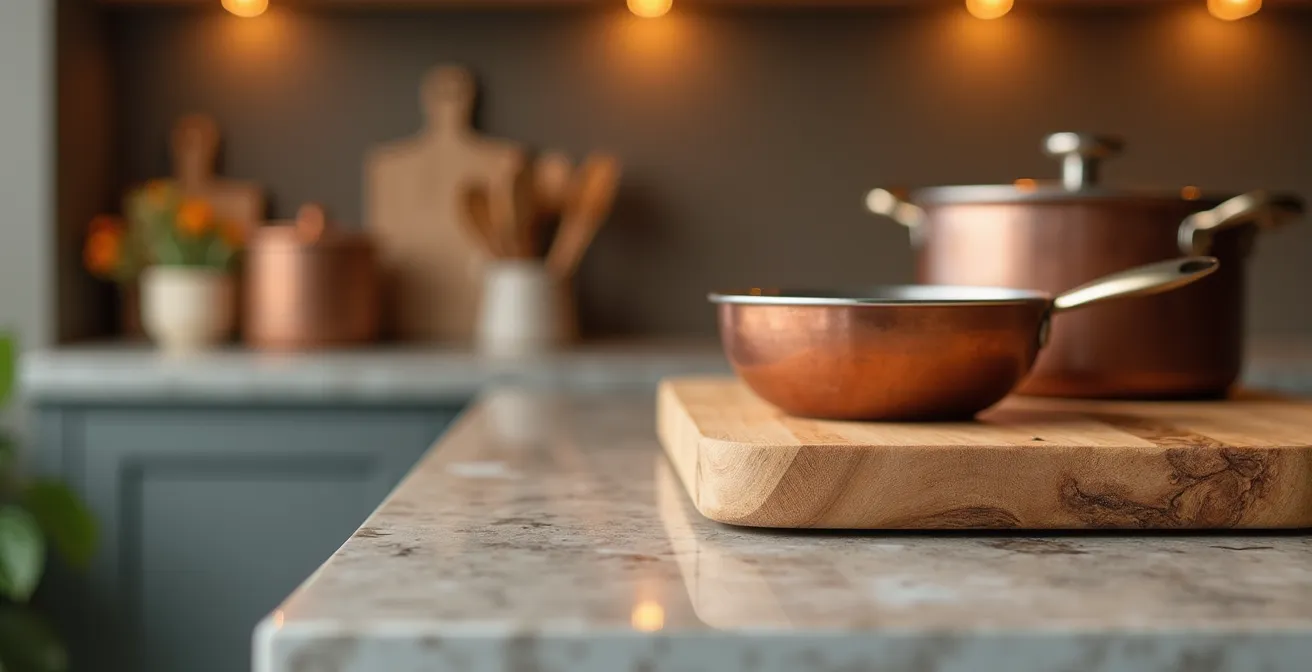 Cuisine moderne haut de gamme dans un mas provençal rénové