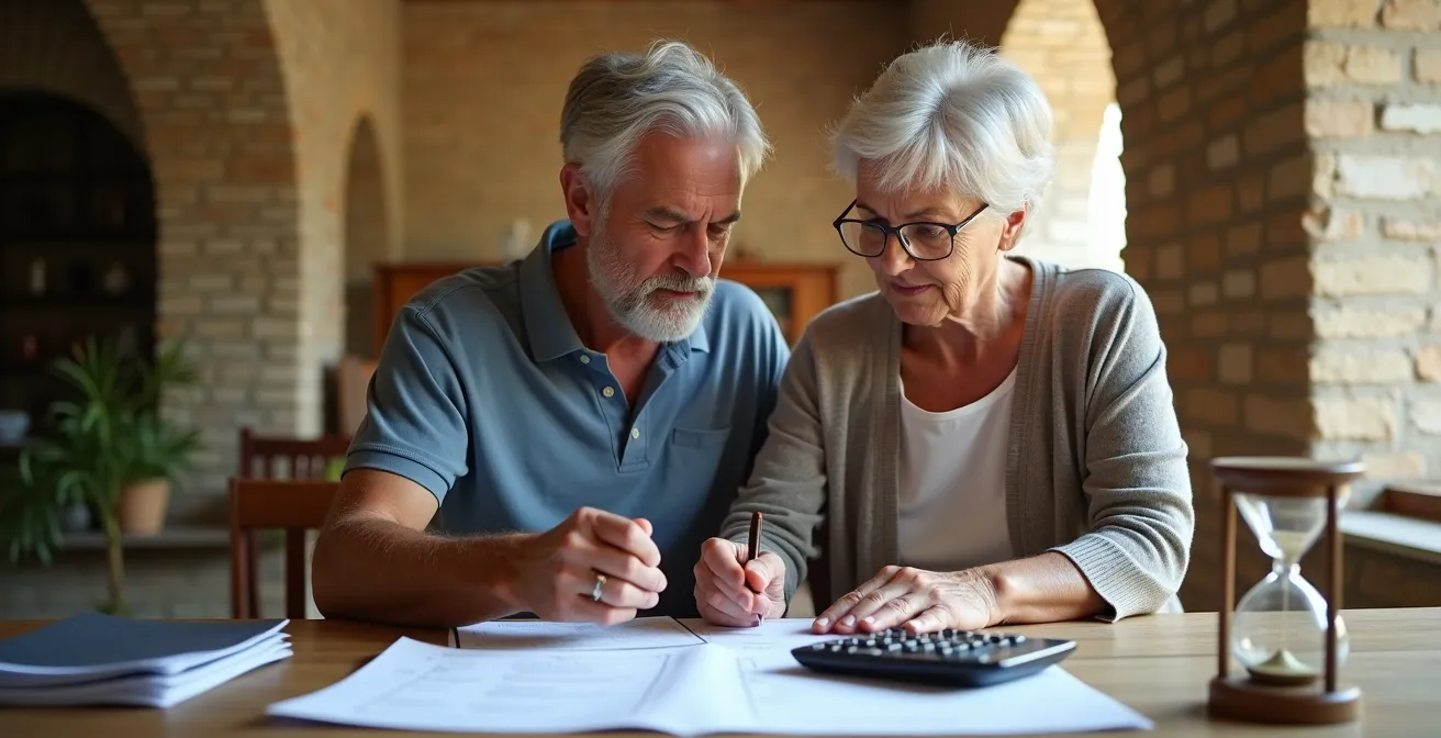 Représentation visuelle des délais de vente immobilière et récupération de liquidités