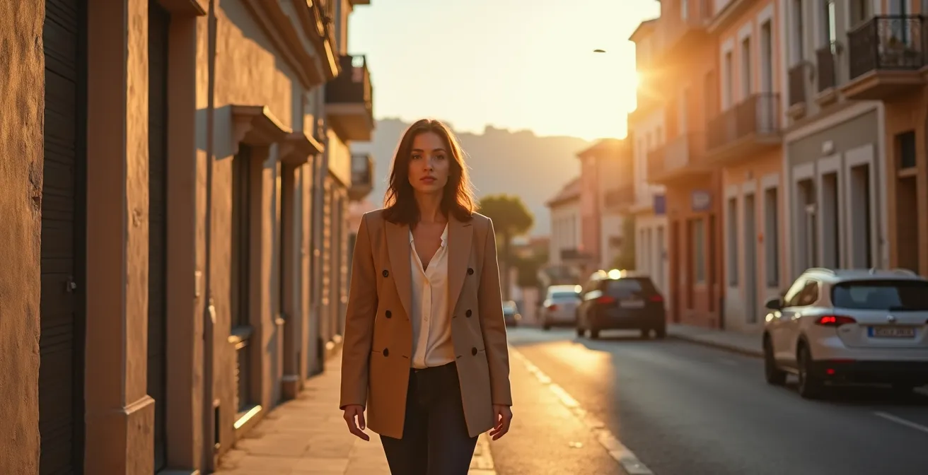 Vue aérienne contrastée montrant différents quartiers de Marseille avec leurs caractéristiques architecturales distinctives